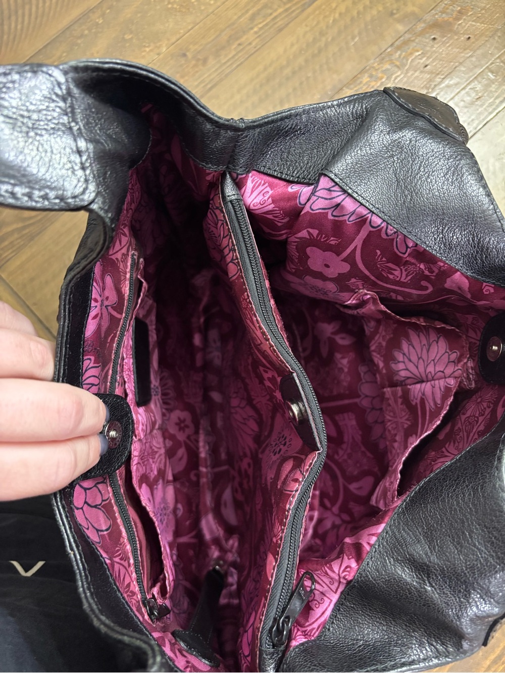 Brighton Florencia Floral Embroidered Hobo Bag - Picture 10 of 14